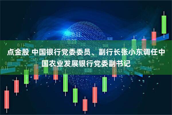 点金股 中国银行党委委员、副行长张小东调任中国农业发展银行党委副书记