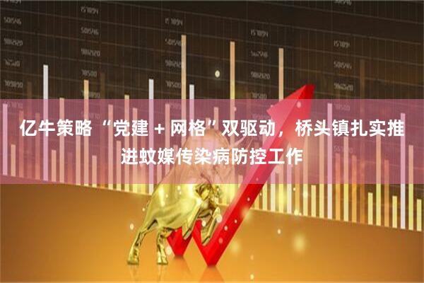 亿牛策略 “党建 + 网格”双驱动，桥头镇扎实推进蚊媒传染病防控工作